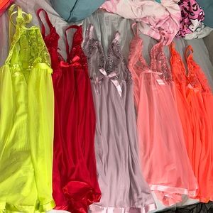 Vibrant Lace Chemise Collection